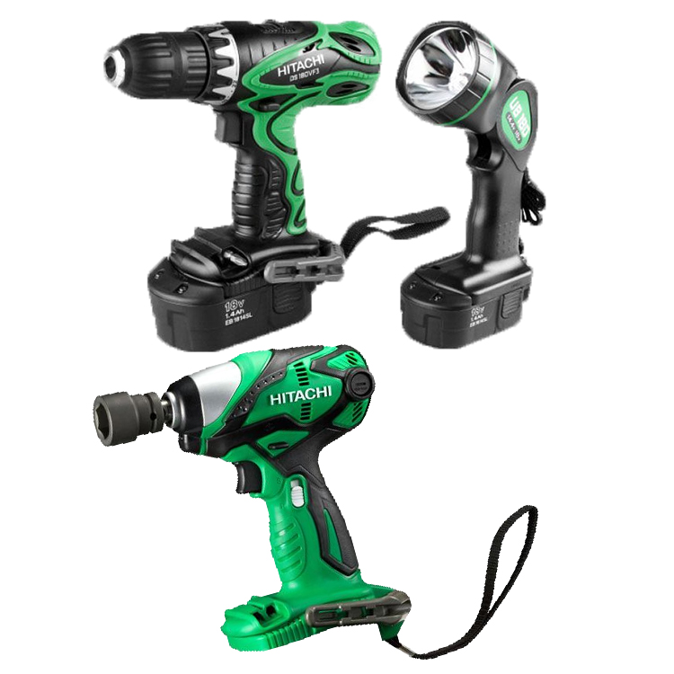 Set scule Hitachi 18V DS18DVF3-RB + WR18DL2-R4